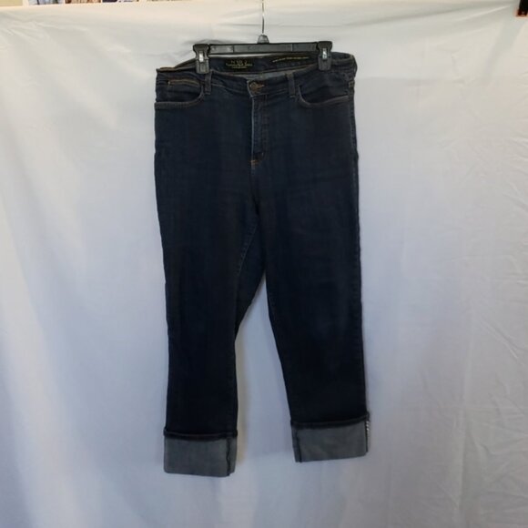 NYDJ Tummy Tuck Jeans Premium Denim Real Curves Size 16 - Picture 1 of 10
